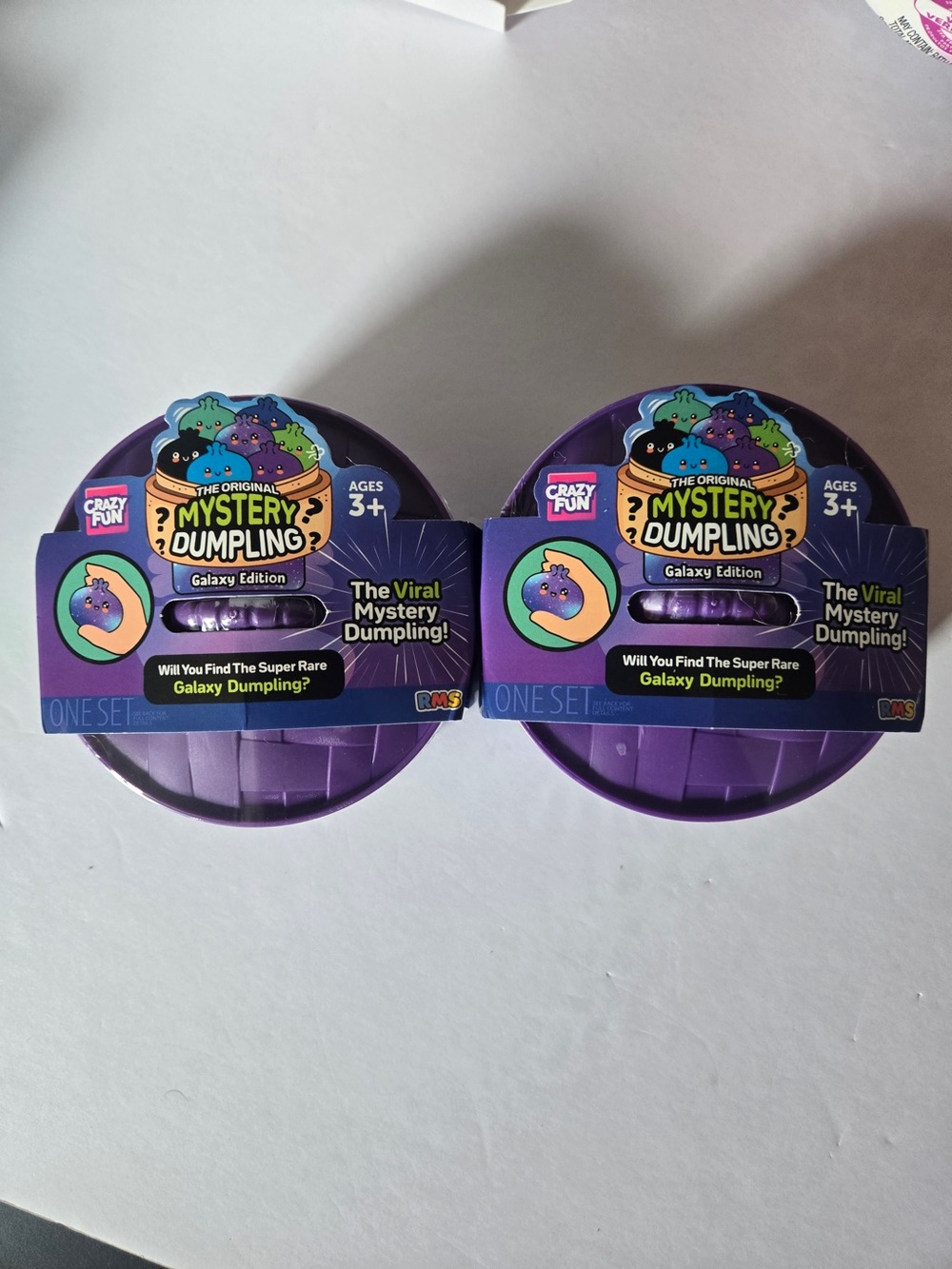 Mystery Dumpling Galaxy Edition Purple Collectible  - 2 Pack